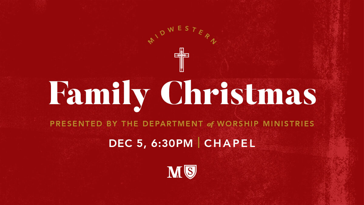 Midwestern Family Christmas, Dec. 5 at 6:30pm